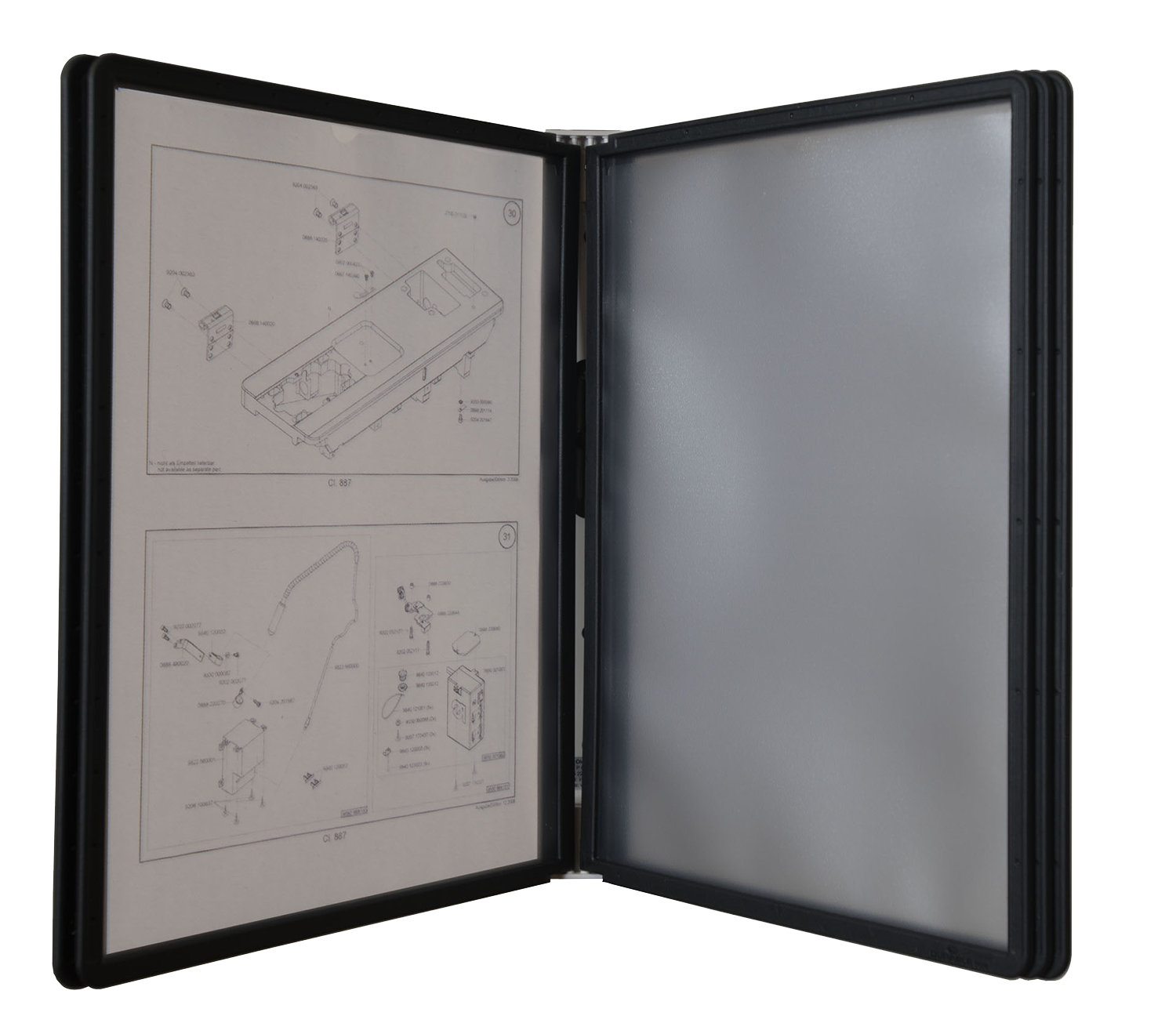 display for planning with 5s system