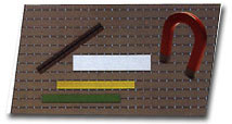 text plates on magnetic planning board